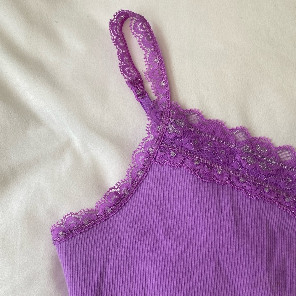 Super pretty and lacy Justice Cami for Girls